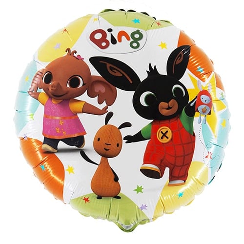 Bing and Friends Round Foil Helium Balloon 46cm / 18 in Product Image