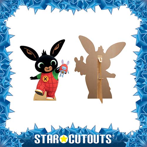Bing Bunny Rabbit Star Mini Cardboard Cutout 95cm Product Gallery Image