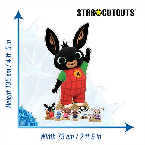 Bing Cardboard Cutouts Decoration Pack Product Gallery Image