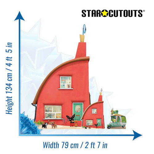Bing House Lifesize Cardboard Cutout 134cm Product Gallery Image