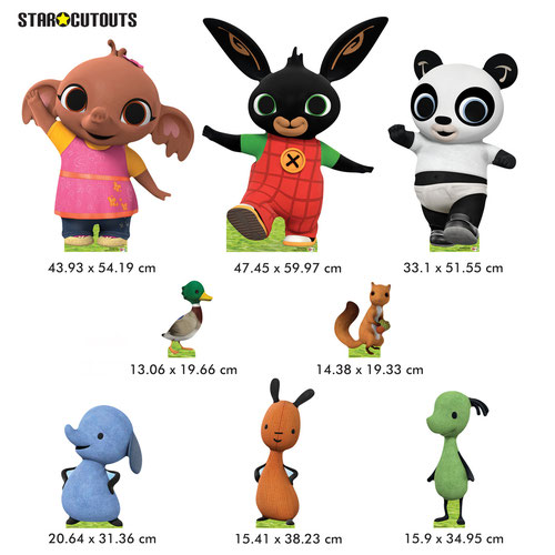 Bing Sula Pando Cardboard Cutouts Decoration Pack Product Gallery Image