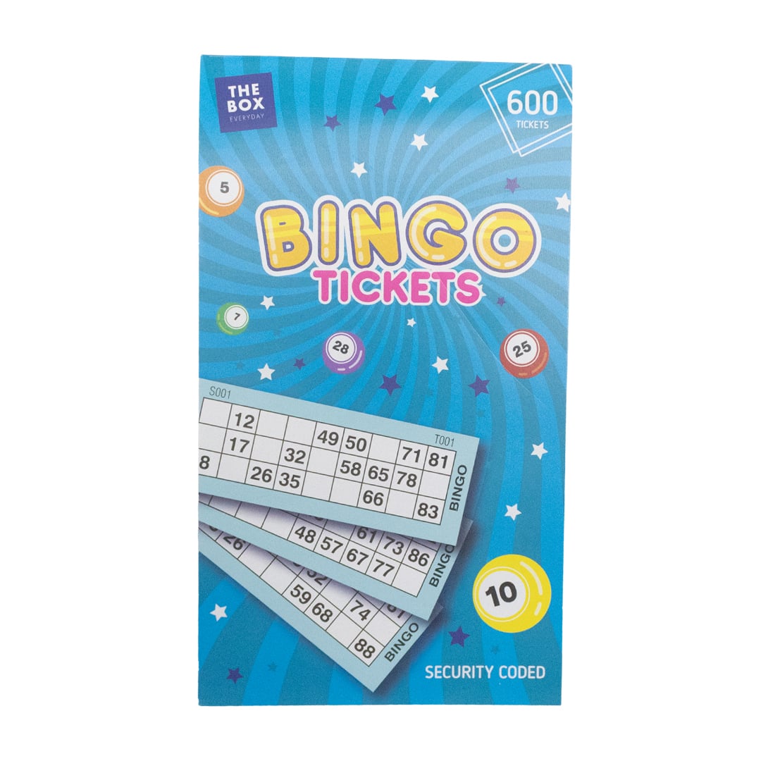 Bingo Book with 600 Tickets
