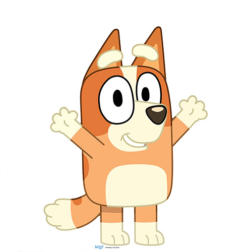 Bingo Bluey Star Mini Cardboard Cutout 69cm Product Gallery Image