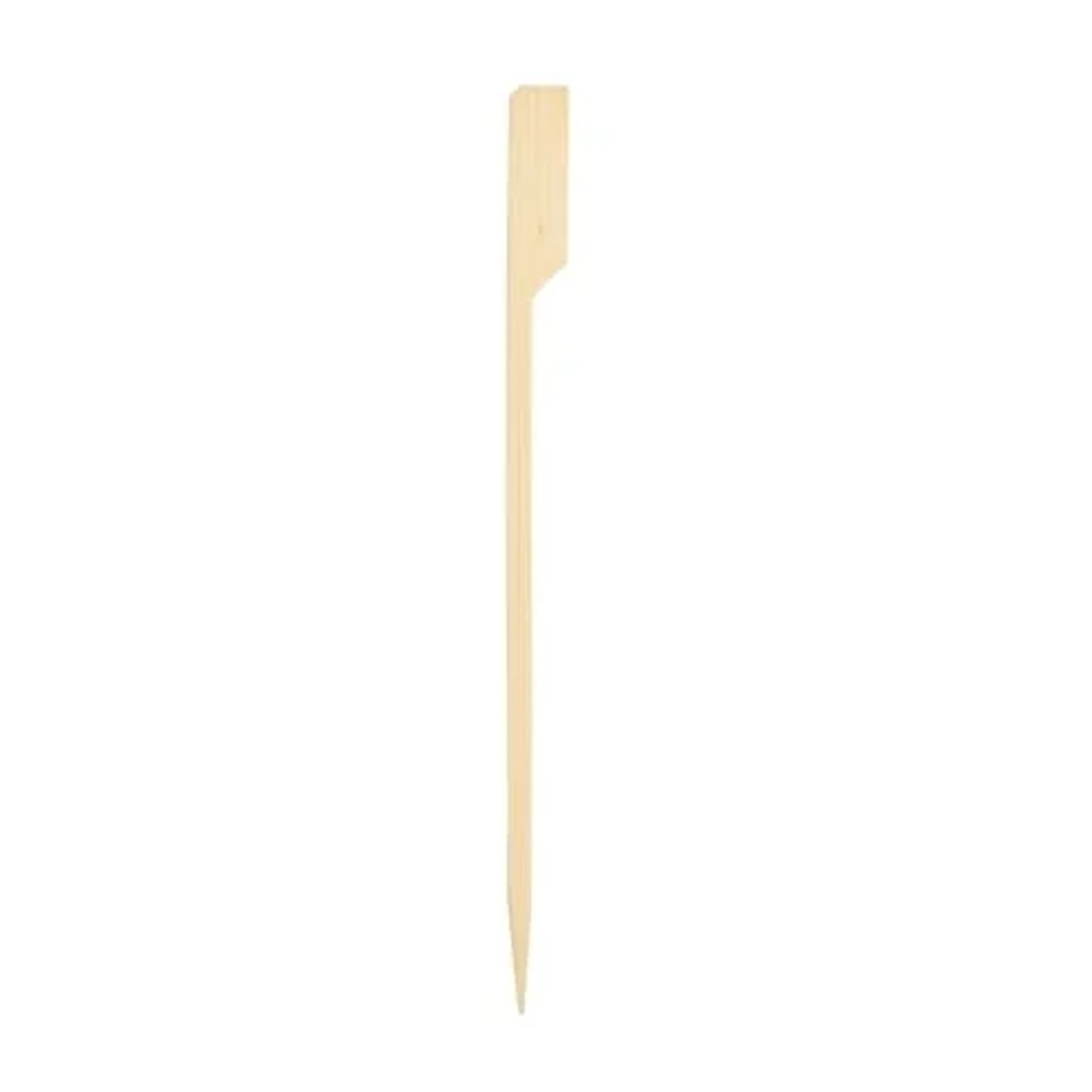 Biodegradable Wooden Burger Skewer Sticks - Pack of 100