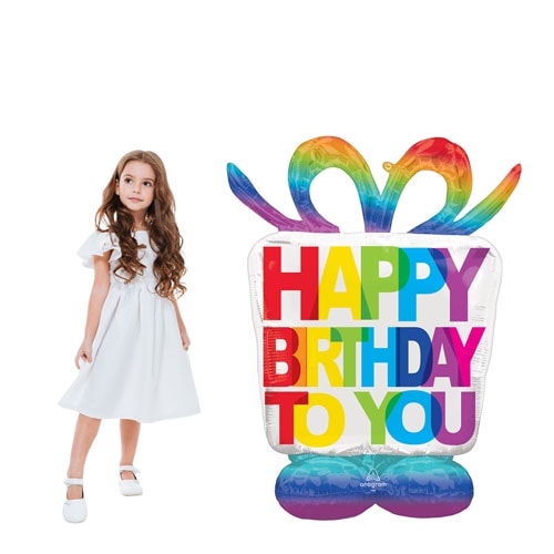 Birthday Present Airloonz Air Fill Giant Foil Balloon 127cm / 50 in Product Gallery Image