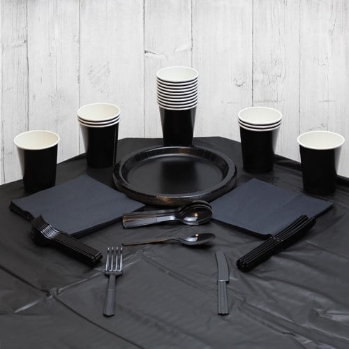 Black 14 Person Party Pack Product Image