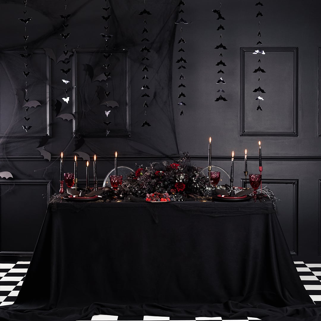 Black Bats Halloween Paper Garland Hanging Decoration 1.5m View 8