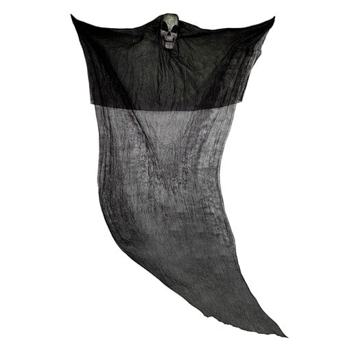 Black Ghost Halloween Hanging Prop Decoration 3m Product Image