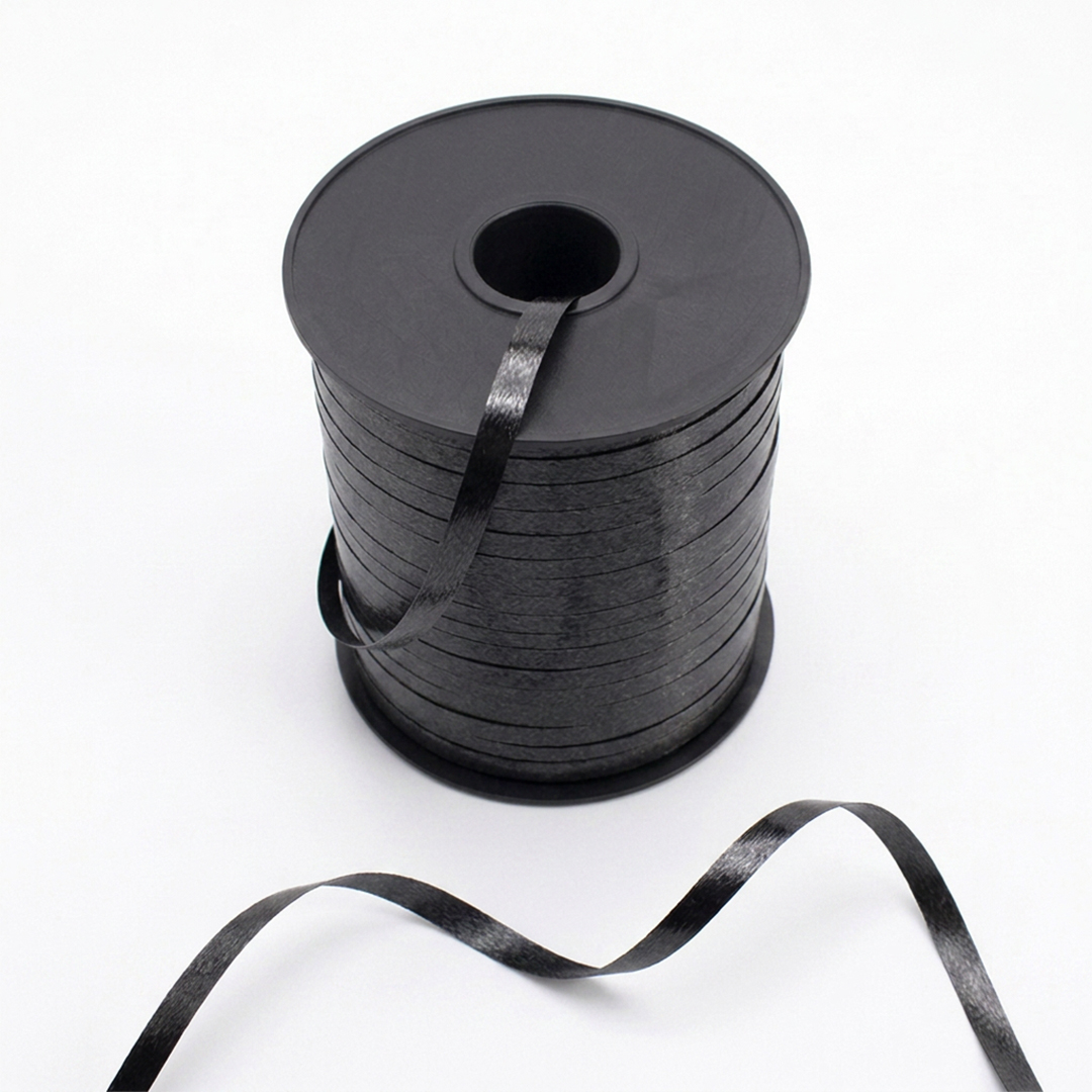 Black Curling Ribbon 546 yd / 500m