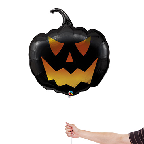 Black Jack Halloween Giant Helium Foil Balloon 89cm / 35 in Product Gallery Image
