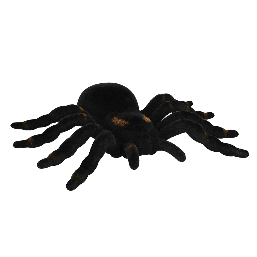 Black Tarantula Spider Halloween Decoration 16cm View 2