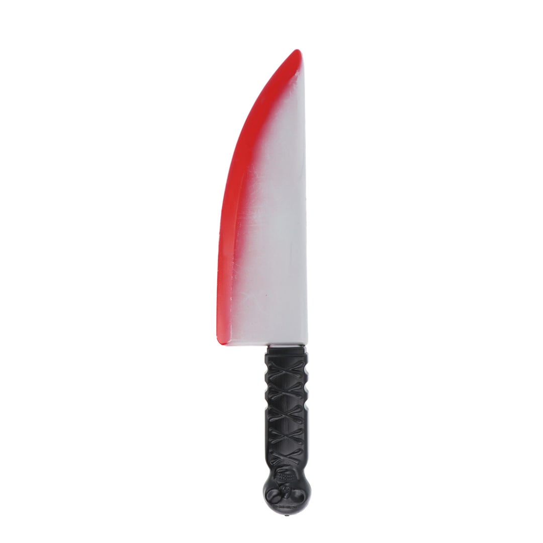 Blooded Plastic Knife Halloween Prop 38cm
