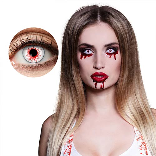 Bloody Halloween Contact Lenses Product Gallery Image