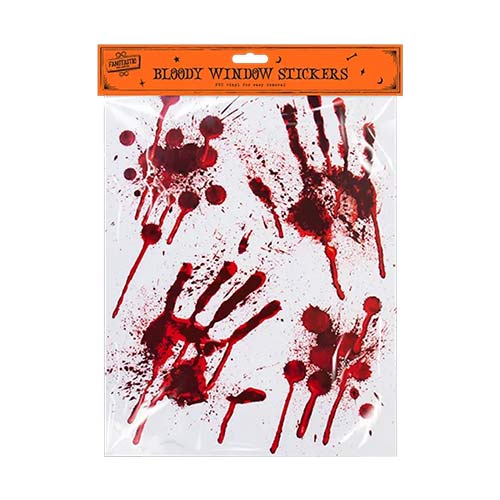 Bloody Hands Halloween Window Stickers Product Image