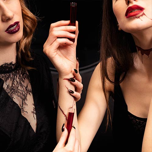 Bloody Scars Halloween Temporary Tattoo Sheet - Pack of 13 Product Gallery Image