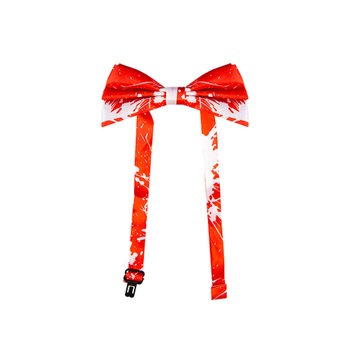 Bloody White Bow Tie Halloween Fancy Dress Accessory