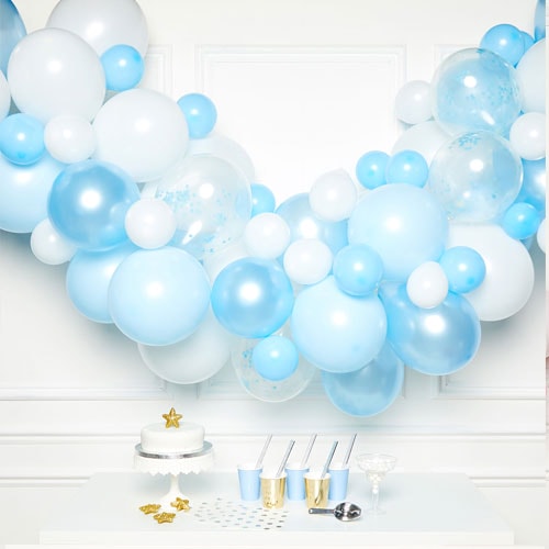 Blue DIY Garland Balloon Arch Kit Product Gallery Image