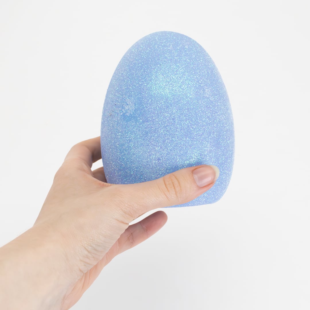 Blue Easter Flashing Light Up Egg Decoration 12.5cm Product Gallery Image