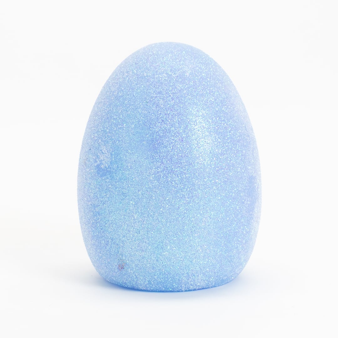 Blue Easter Flashing Light Up Egg Decoration 12.5cm