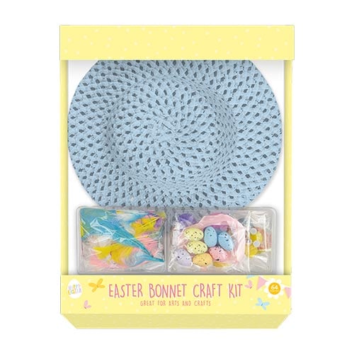 Blue Easter Spring Bonnet DIY Craft Kit Product Gallery Image