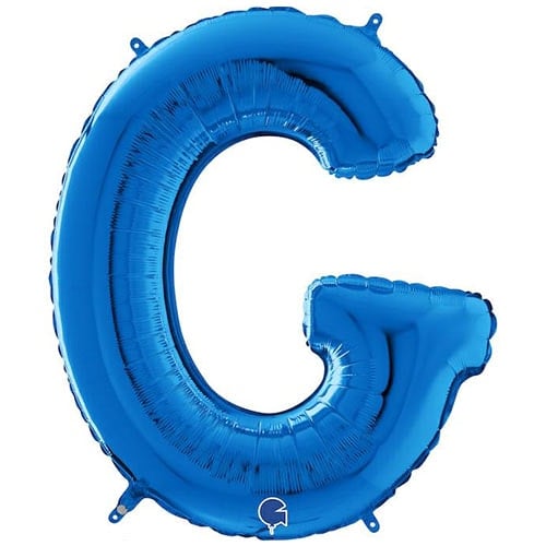 Blue Letter G Helium Foil Giant Balloon 66cm / 26 in Product Image