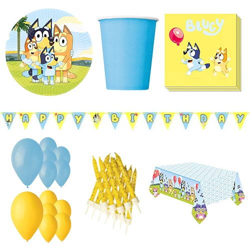 Bluey 16 Person Deluxe Party Pack