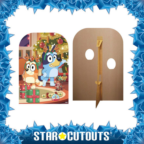 Bluey Christmas Stand In Cardboard Cutout 131cm Product Gallery Image