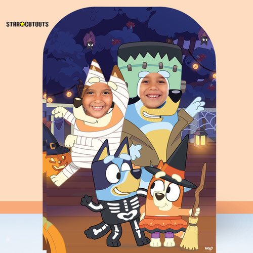 Bluey Halloween Stand In Cardboard Cutout 131cm Product Gallery Image