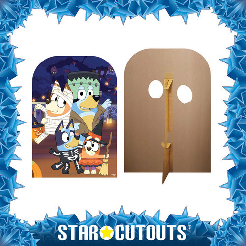 Bluey Halloween Stand In Cardboard Cutout 131cm Product Gallery Image