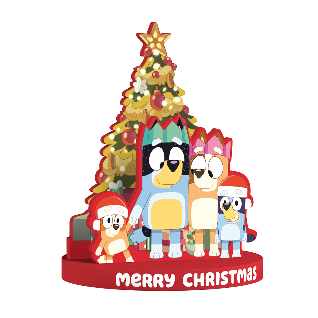 Bluey Shelfsitter Table Top Christmas Decoration