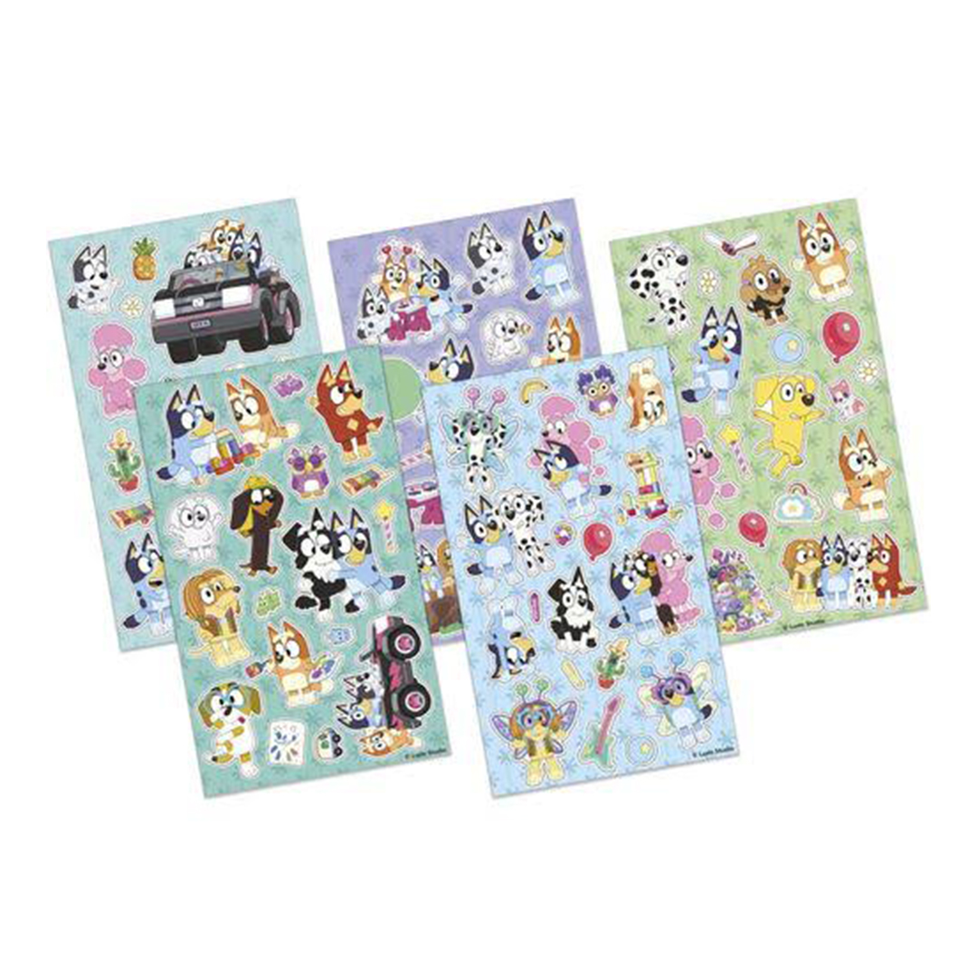 Bluey Sticker Sheets Set View 2