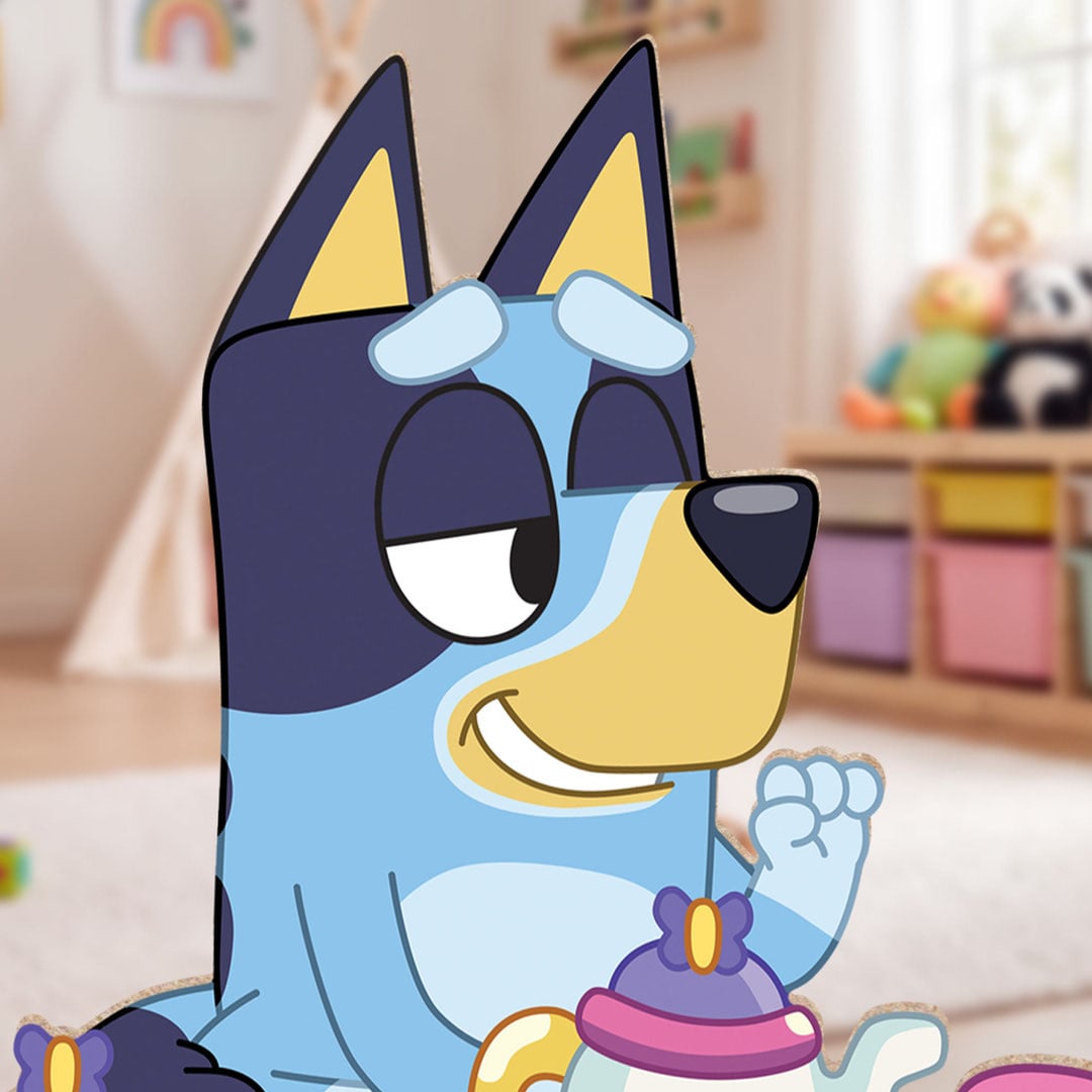Bluey Tea Party Multi-Functional Star Mini Cardboard Cutouts Decorative Pack Product Gallery Image