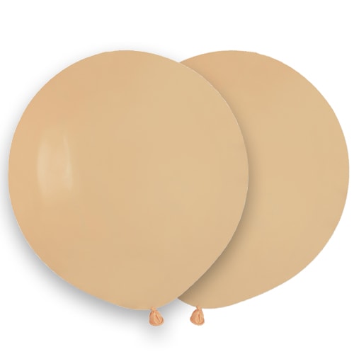 Blush Nude Biodegradable Latex Balloons 48cm / 19 in - Pack of 25 Product Image