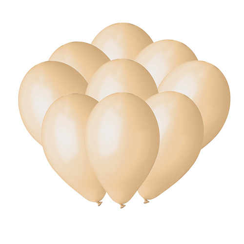 Blush Nude Latex Balloons 23cm / 9 in - Pack of 20 Product Image