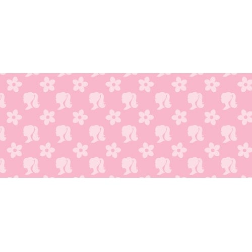 Blush Pink Doll Head Style Flower Design PVC Personalised Party Sign Decoration Product Gallery Image