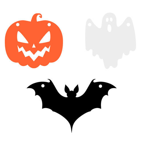 Boo Spooky Halloween Customisable Recyclable Card Party Bunting Product Gallery Image