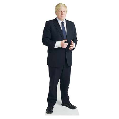 Boris Johnson Mini Cardboard Cutout 89cm Product Gallery Image