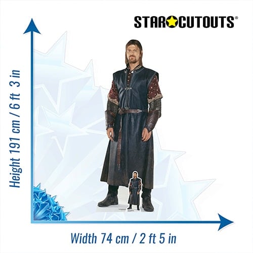 Boromir The Lord of the Rings Lifesize Cardboard Cutout 191cm Product Gallery Image