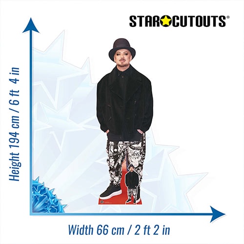 Boy George Lifesize Cardboard Cutout 194cm Product Gallery Image