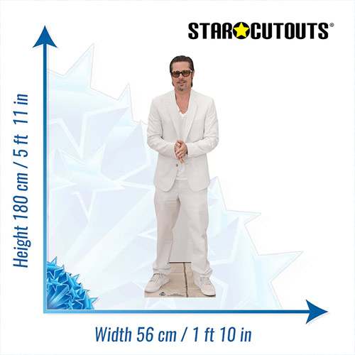 Brad Pitt Lifesize Cardboard Cutout 180cm Product Gallery Image