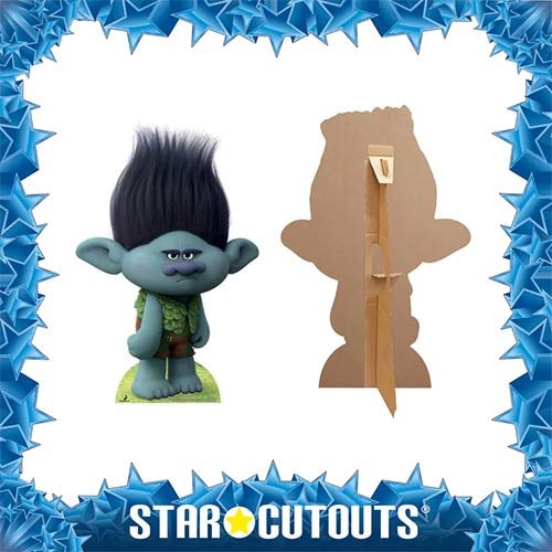 Branch Trolls Star Mini Cardboard Cutout 79cm Product Gallery Image