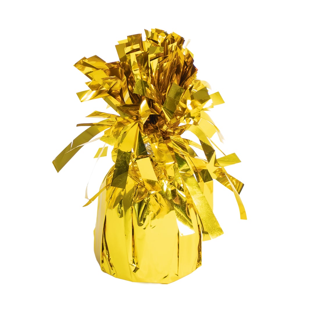 Bright Gold Foil Balloon Weight 195g