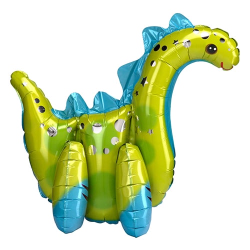 Brontosaurus Dinosaur Air Fill Foil Balloon 58cm / 23 in Product Image