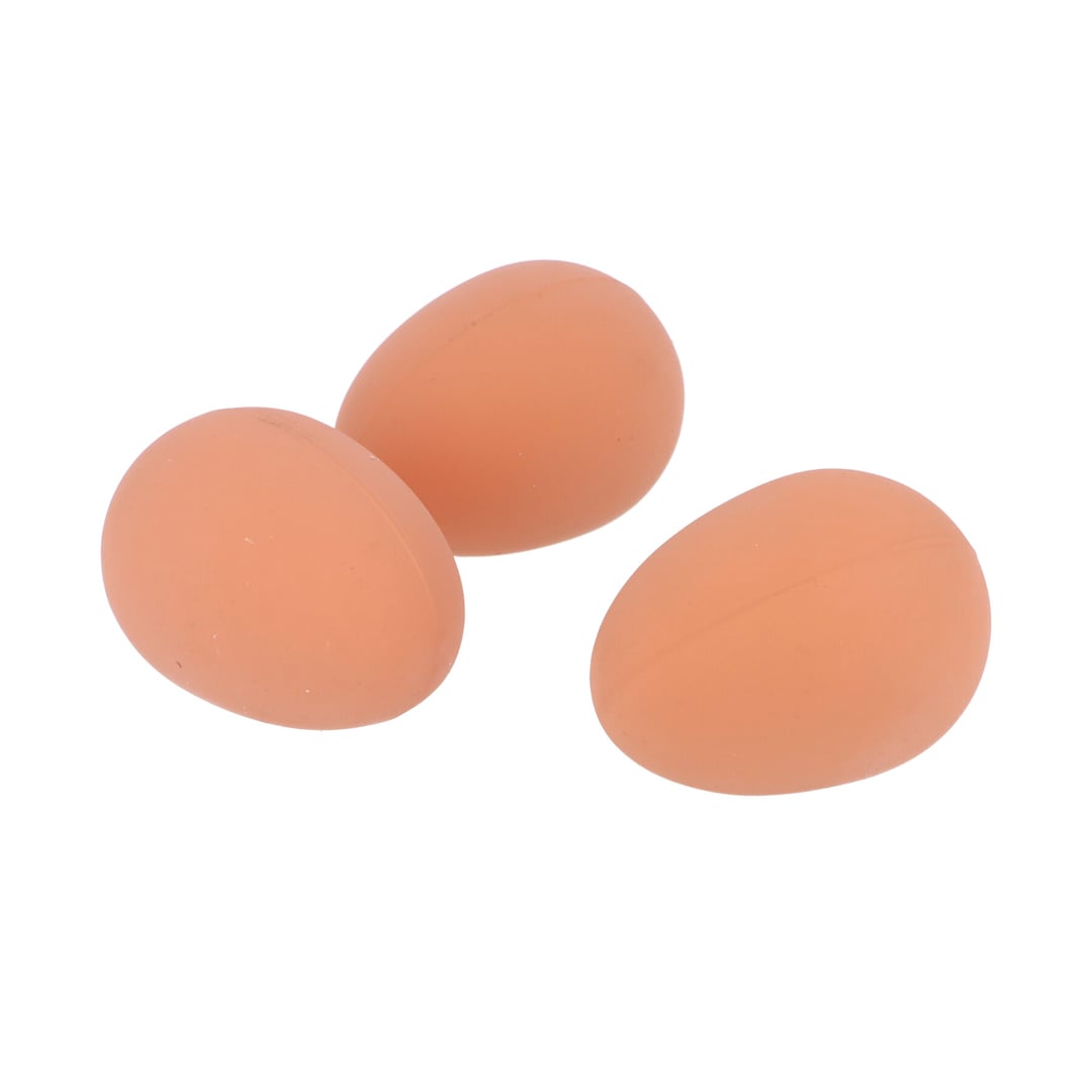 Brown Bouncy Egg Shaped Toy 5cm Product Gallery Image