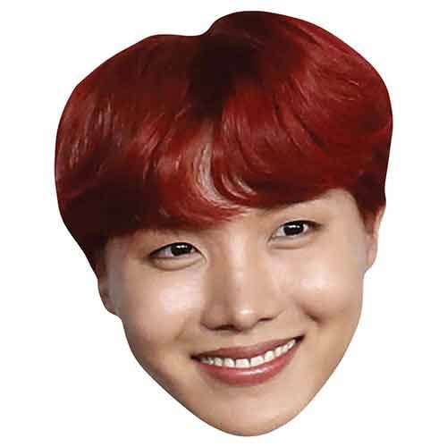 BTS K-Pop J-Hope Jung Ho-seok Cardboard Face Mask Product Image