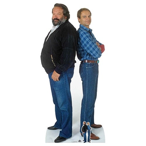 Bud Spencer and Terence Hill Lifesize Cardboard Cutout 196cm Product Gallery Image