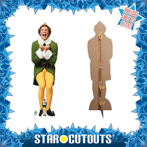Buddy The Elf Christmas Icon Lifesize Cardboard Cutout 187cm Product Gallery Image