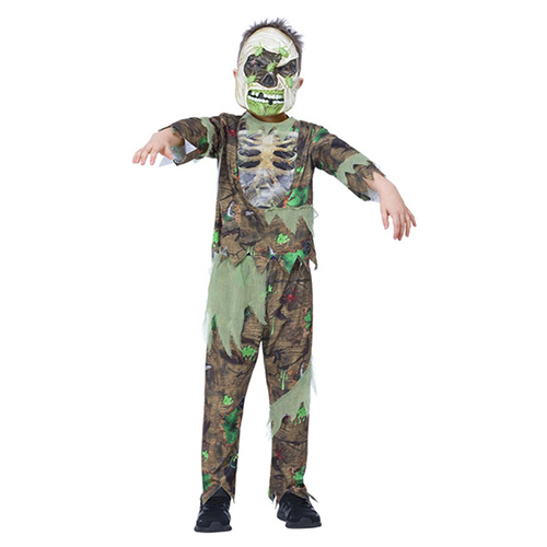Bug Zombie Deluxe Boys Fancy Dress Costume Kids Small - Age 4-6 Product Gallery Image