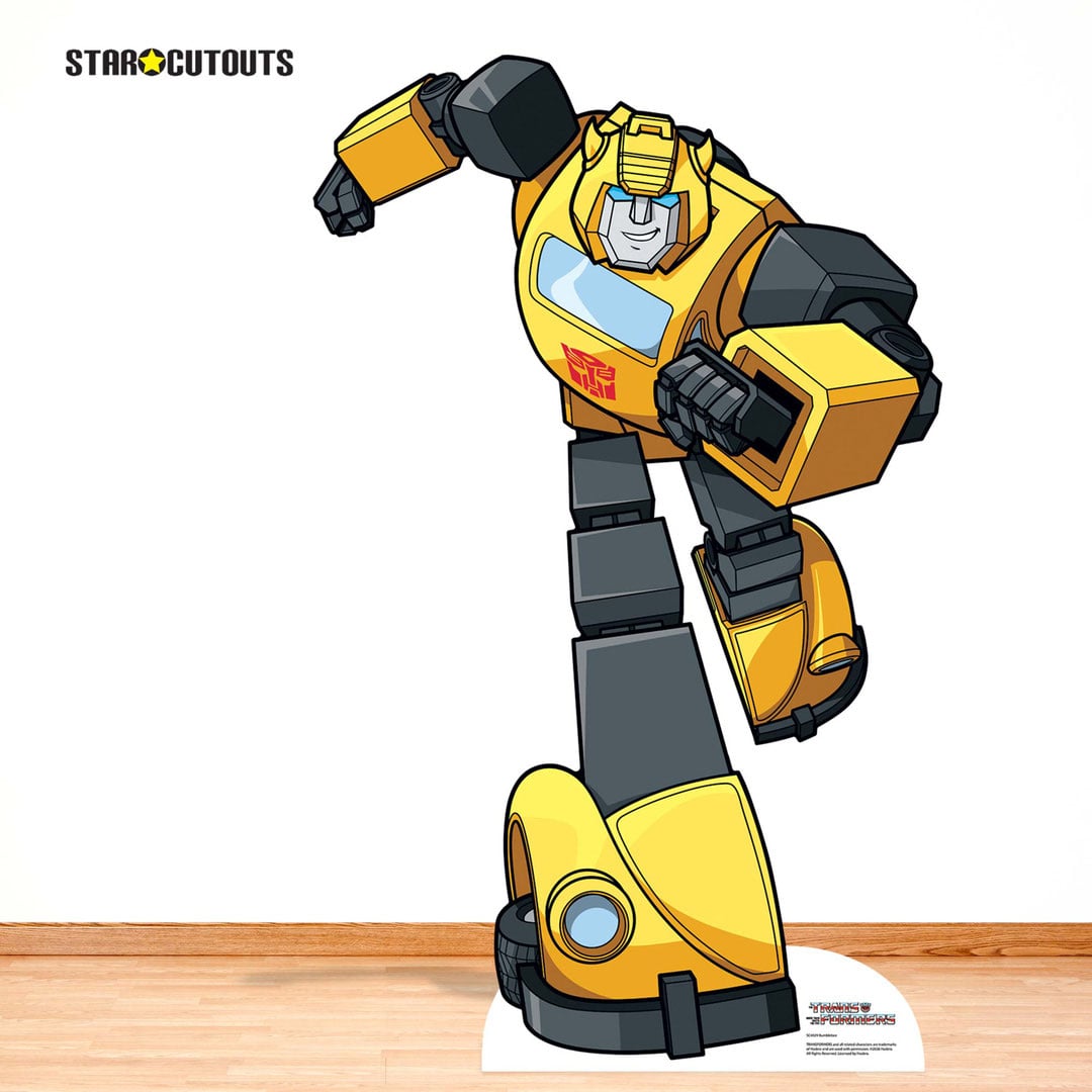 Bumblebee Transformers Animation Lifesize Cardboard Cutout 134cm Product Gallery Image