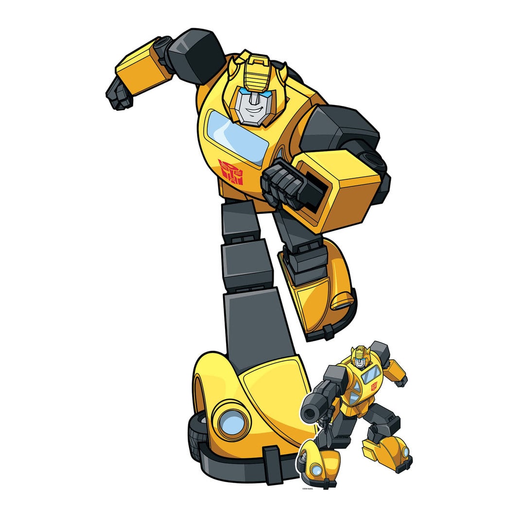 Bumblebee Transformers Animation Lifesize Cardboard Cutout 134cm